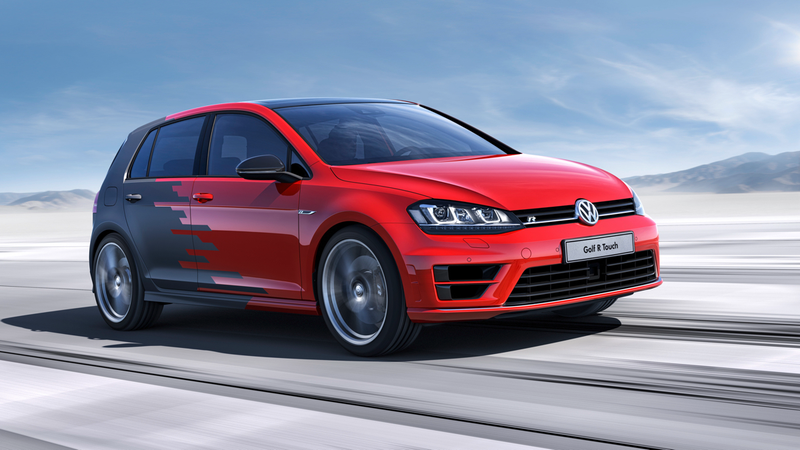 Illustration for article titled ​Volkswagen Put Some Big Ass Touchscreens In The Golf R